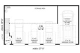 Contemporary House Plan - Canyon View ADU 31239 - 1st Floor Plan
