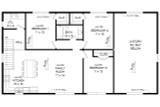 Secondary Image - Contemporary House Plan - Canyon View ADU 31239 - 2nd Floor Plan