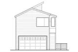 Modern House Plan - Sandstone 31291 - Rear Exterior