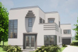 Modern House Plan - Cheval 31793 - Front Exterior