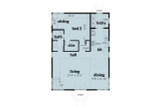 Modern House Plan - Cheval 31793 - 1st Floor Plan