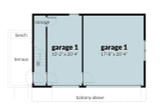Modern House Plan - Cheval 31793 - 1st Floor Plan