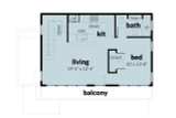 Modern House Plan - Cheval 31793 - 2nd Floor Plan