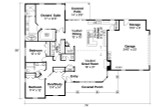Ranch House Plan - Brightheart 32152 - 1st Floor Plan