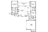 European House Plan - Oak Alley 32172 - 1st Floor Plan