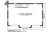 Classic House Plan - 32221 - 1st Floor Plan