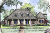 European House Plan - Williamsburg 32252 - Front Exterior