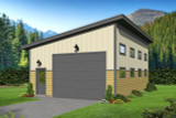 Modern House Plan - Central Point 32289 - Front Exterior
