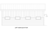 Modern House Plan - Central Point 32289 - Left Exterior