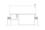 Traditional House Plan - 32325 - Left Exterior