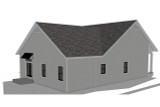 Cottage House Plan - 32408 - Rear Exterior