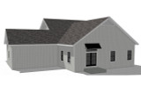 Cottage House Plan - 32408 - Rear Exterior