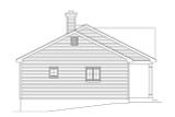 Cottage House Plan - 32464 - Left Exterior