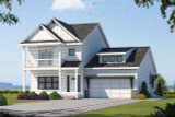 Cape Cod House Plan - Westerly Creek 32520 - Front Exterior