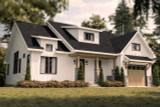 Farmhouse House Plan - Brewster 2 32525 - Front Exterior