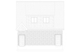 Craftsman House Plan - Wright 32535 - Right Exterior