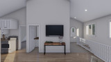 Craftsman House Plan - Wright 32535 - Living Room
