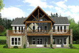 Craftsman House Plan - Grandbury Retreat 32723 - Rear Exterior