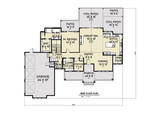 Farmhouse House Plan - 32741 - 1st Floor Plan