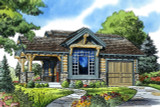 Lodge Style House Plan - Little Rock 32770 - Front Exterior