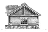 Lodge Style House Plan - Little Rock 32770 - Right Exterior