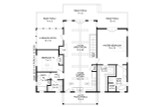 Craftsman House Plan - Cedar Lake 33108 - 1st Floor Plan