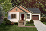 Traditional House Plan - 33140 - Front Exterior