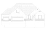 Traditional House Plan - Caldwell 33222 - Front Exterior