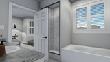 Traditional House Plan - Caldwell 33222 - Master Bathroom