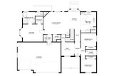 Traditional House Plan - Caldwell 33222 - 1st Floor Plan