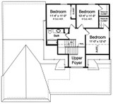 Secondary Image - Contemporary House Plan - The Soltaire 33224 - 2nd Floor Plan