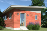 Modern House Plan - Cedar Bluff 33268 - Rear Exterior