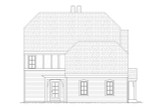 Tudor House Plan - Trowbridge 33465 - Left Exterior