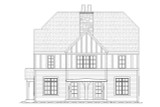 Tudor House Plan - Trowbridge 33465 - Right Exterior
