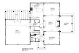 Tudor House Plan - Trowbridge 33465 - 1st Floor Plan