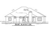 Secondary Image - Tuscan House Plan - Underwood 33535 - Rear Exterior