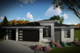 Prairie House Plan - 33613 - Front Exterior
