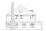 Farmhouse House Plan - Belvedere 33614 - Left Exterior