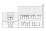 Farmhouse House Plan - Belvedere 33614 - Rear Exterior