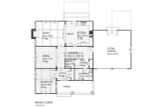 Farmhouse House Plan - Belvedere 33614 - 1st Floor Plan