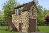 European House Plan - Bridle Path 33700 - Front Exterior