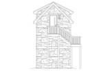 European House Plan - Bridle Path 33700 - Rear Exterior