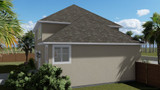 Traditional House Plan - Stoneman 33704 - Left Exterior