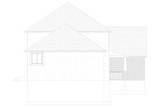 Traditional House Plan - Stoneman 33704 - Left Exterior