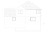 Traditional House Plan - Stoneman 33704 - Right Exterior