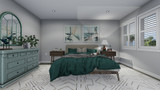 Traditional House Plan - Stoneman 33704 - Master Bedroom