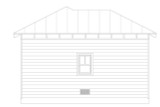 Secondary Image - Traditional House Plan - Pass Christian 34016 - Rear Exterior