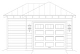 Traditional House Plan - Pass Christian 34016 - Front Exterior