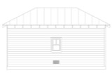 Traditional House Plan - Pass Christian 34016 - Right Exterior
