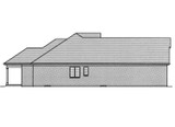 Traditional House Plan - Amherst 34046 - Left Exterior